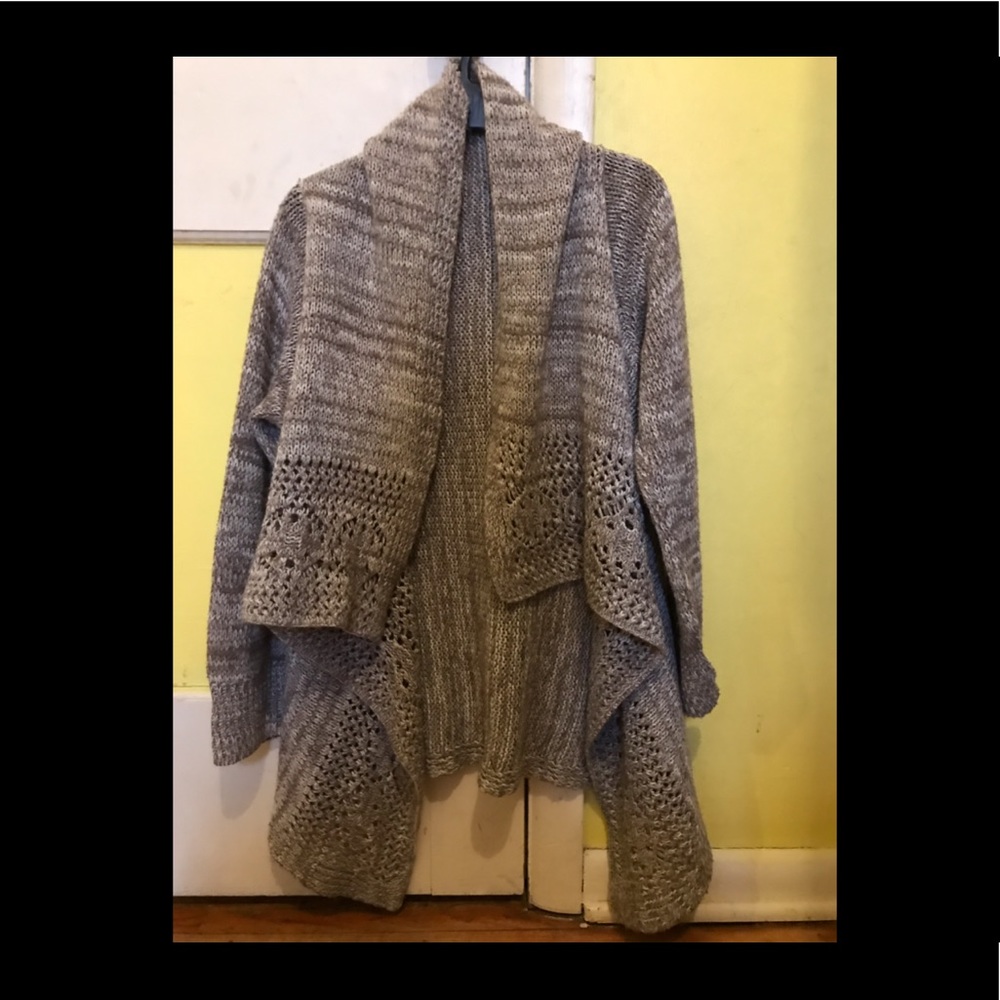 Open sweater/cardigan